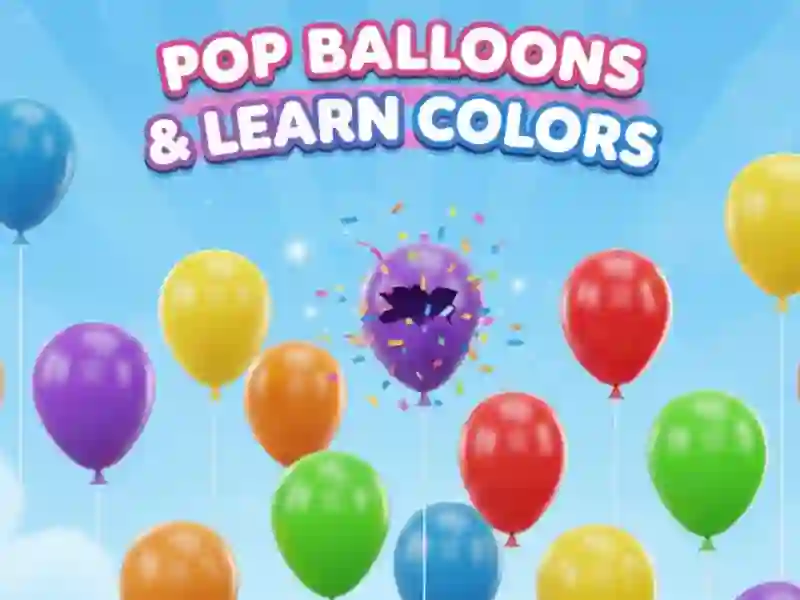 Pop Balloons & Learn Colors — free online game