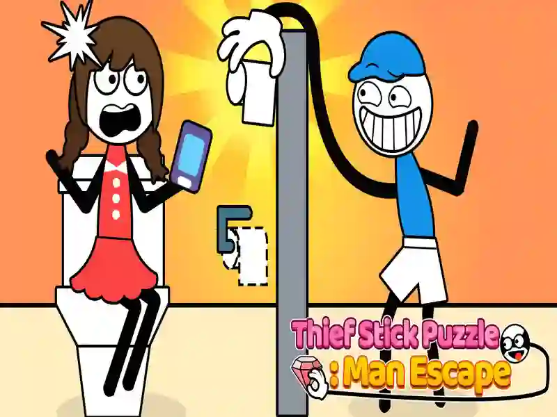 Thief Stick Puzzle Man Escape — free online game