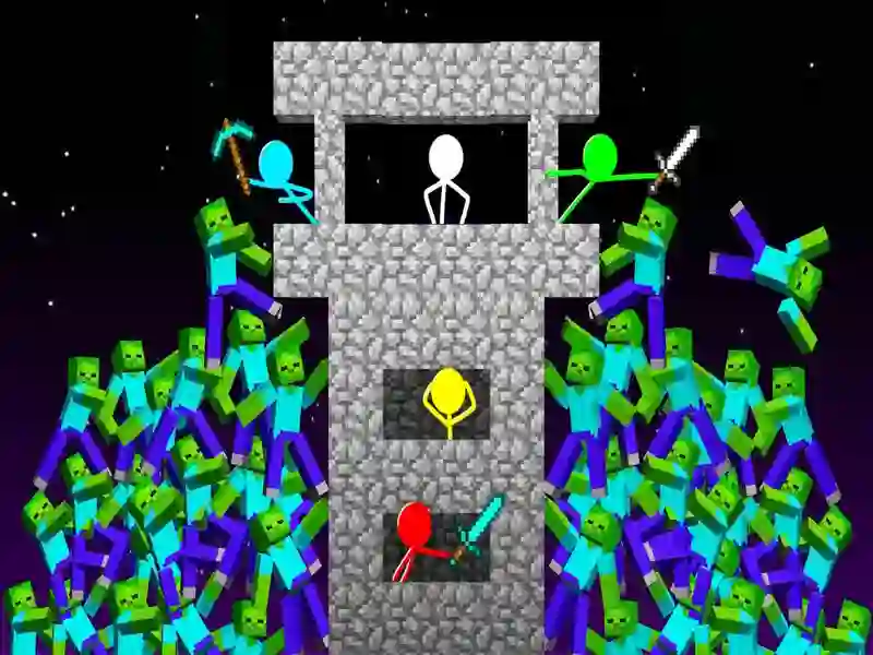 Stickman vs Zombies: Epic Fight — free online game