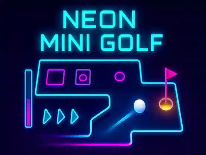 Neon Mini Golf — free online game