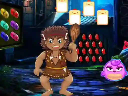 Funny Cavemen Escape — free online game
