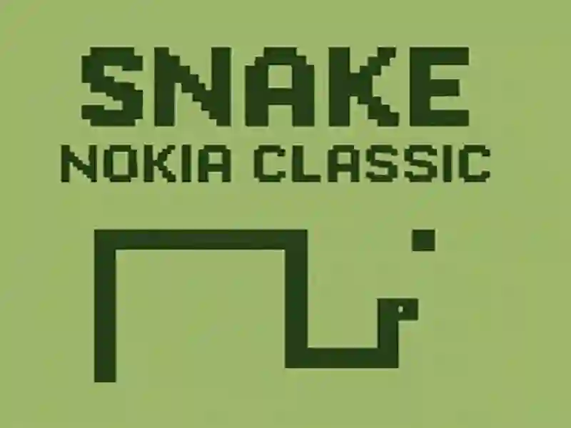 Snake Nokia Classic — free online game