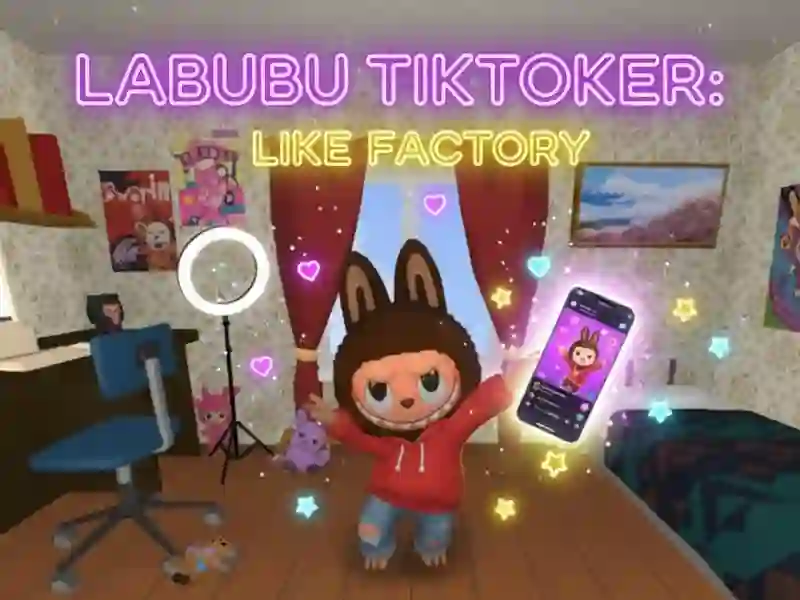 Labubu TikToker: Like Factory — free online game