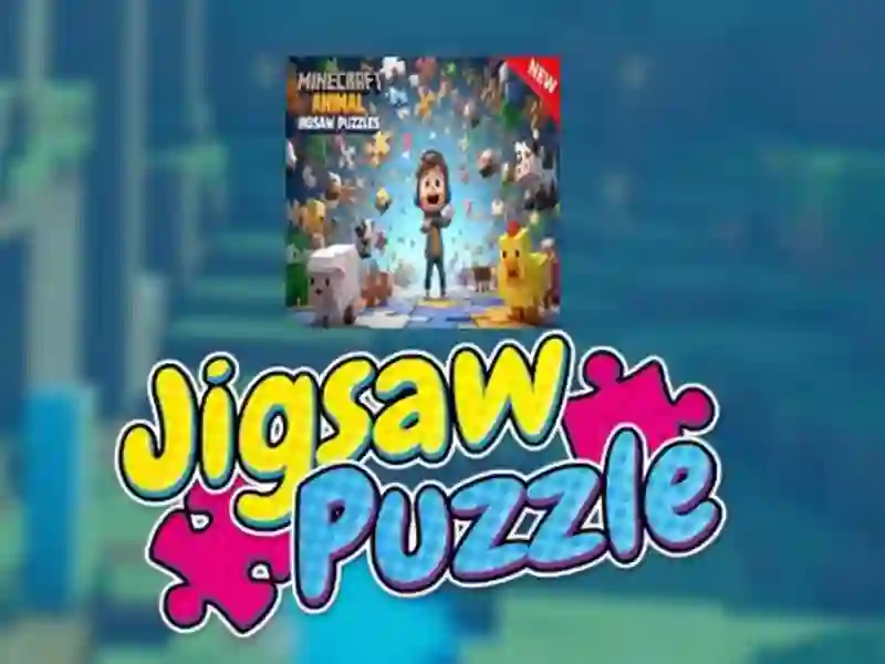 Minecraft Animal Jigsaw Puzzles — free online game