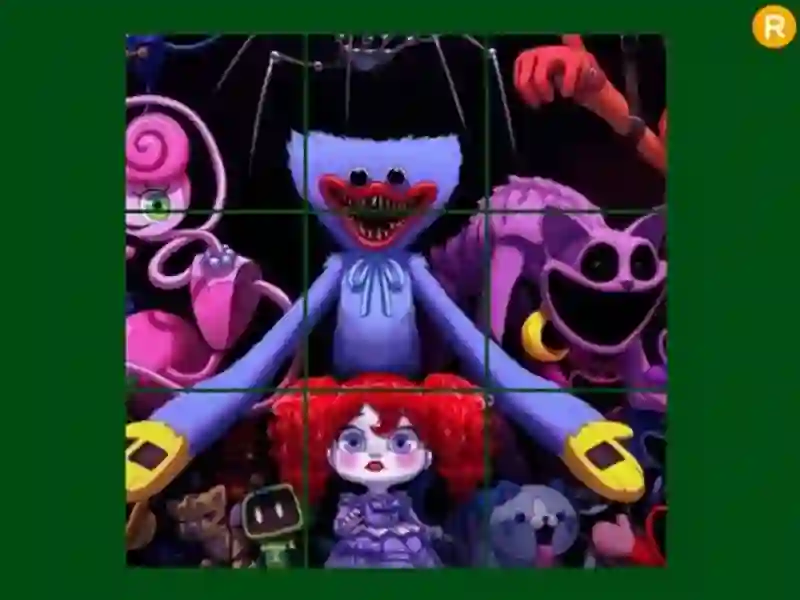 Poppy Huggy Horror Sliding — free online game