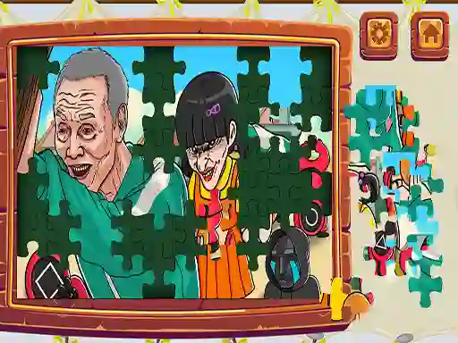 खेल SQUID PUZZLE Fun Puzzle ऑनलाइन