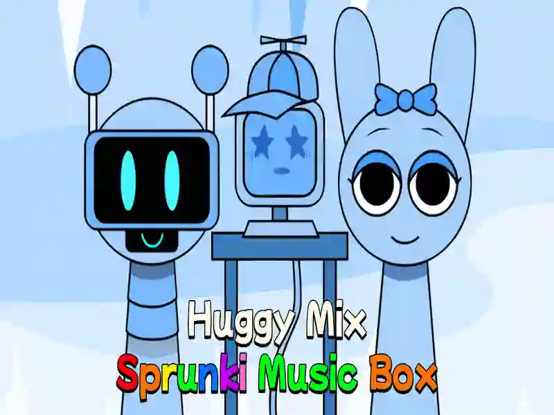 Huggy Mix Sprunki Music Box — free online game