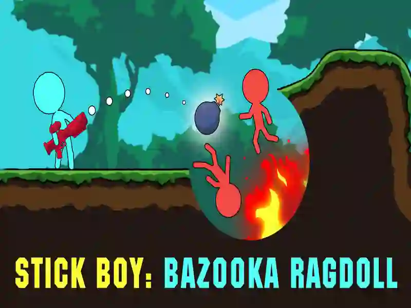 Stick Boy: Bazooka Ragdoll — free online game