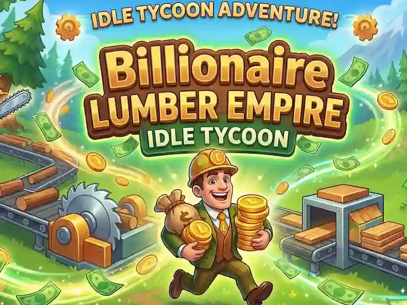 Billionaire Lumber Empire: Idle Tycoon — free online game