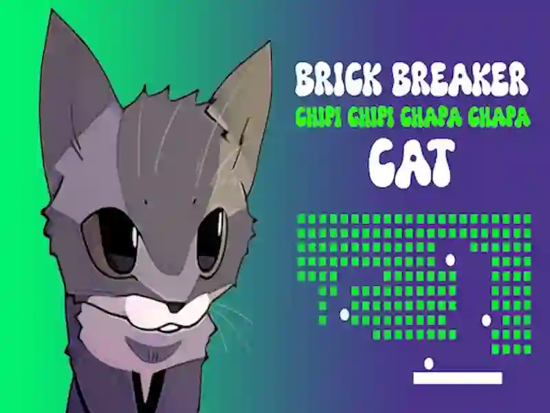 Brick Breaker Chipi Chipi Chapa Chapa Cat — free online game