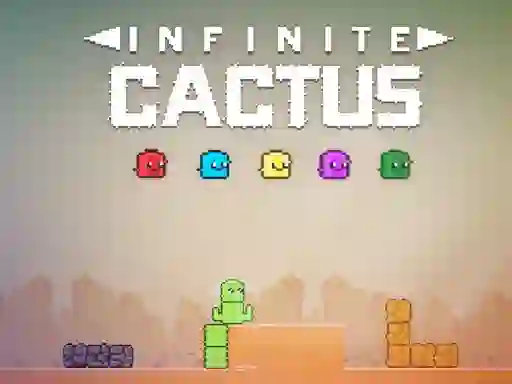 Trò chơi Infinite Cactus trực tuyến