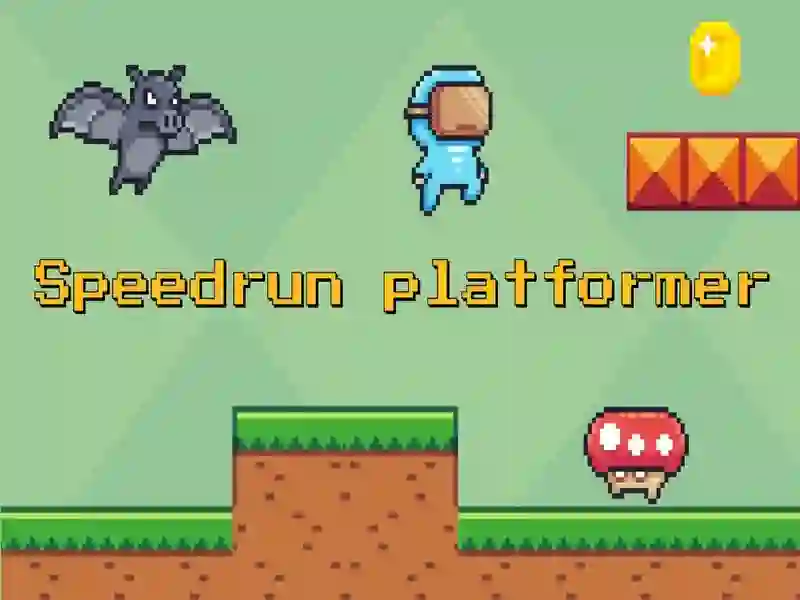 Speedrun platformer — free online game