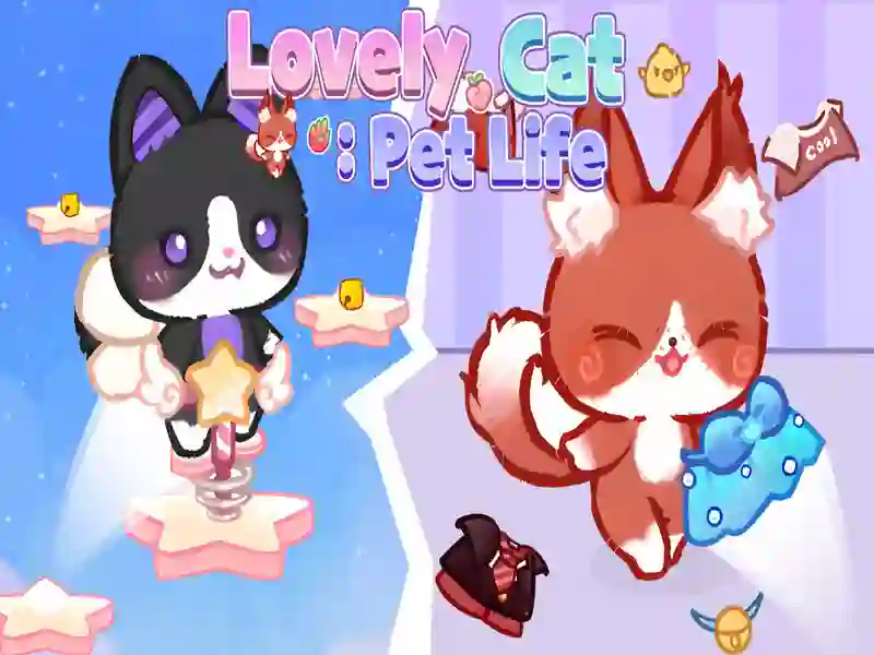 Lovely Cat Pet Life — free online game