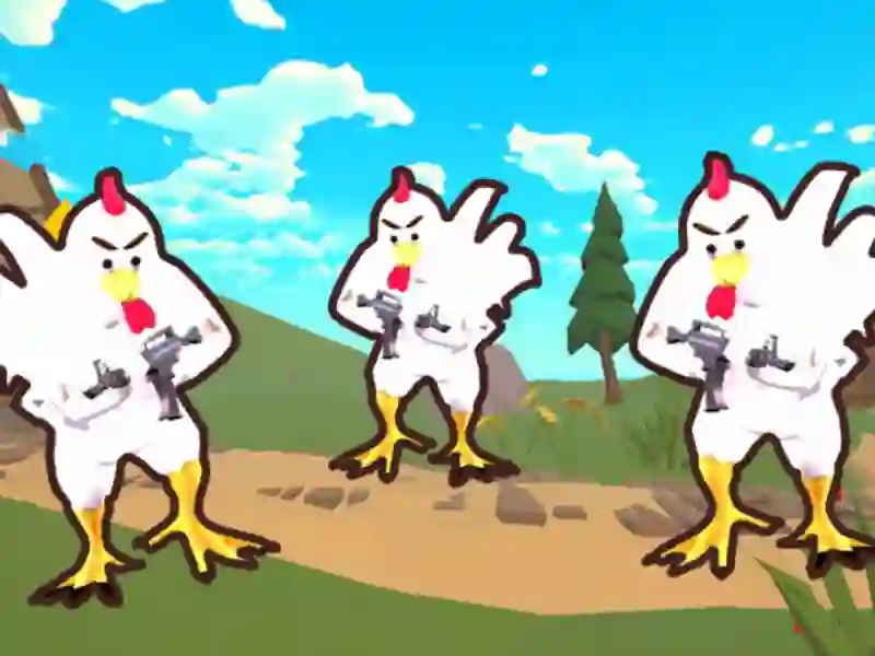 Chicken shooter io — free online game