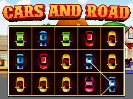 Cars And Road — jogo online grátis