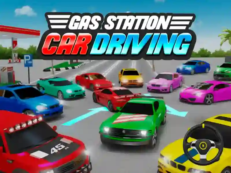 Gas Station Car Driving — free online game