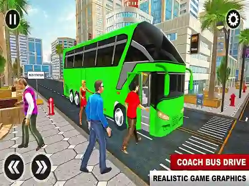 Euro Coach Bus City Extreme Driver — ücretsiz çevrimiçi oyun