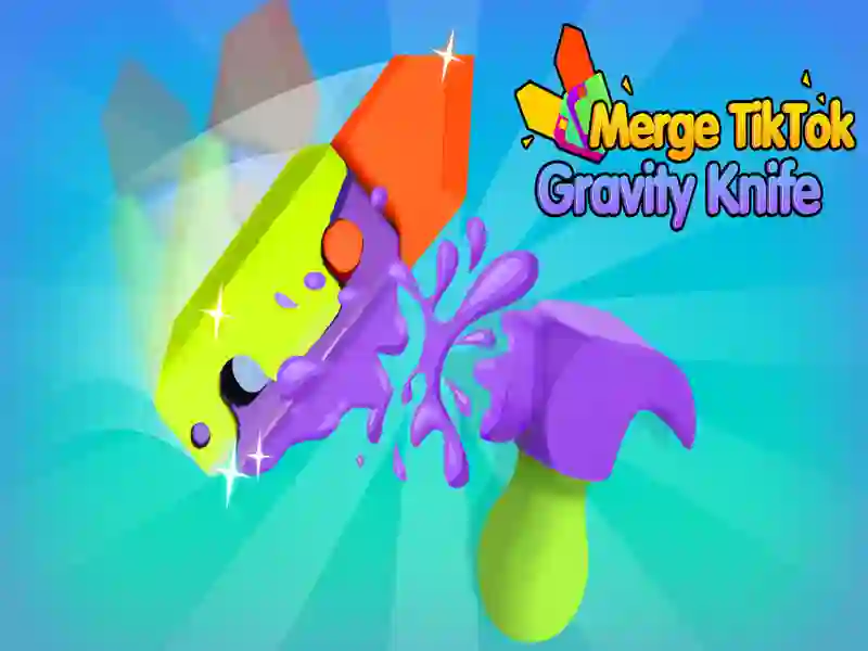 Merge TikTok Gravity Knife — free online game