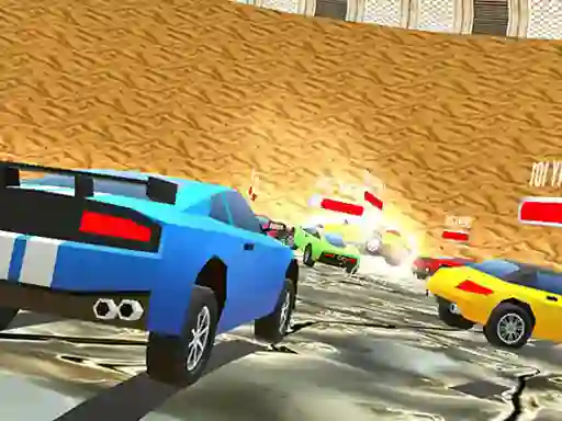 Low Poly Smash Cars — free online game