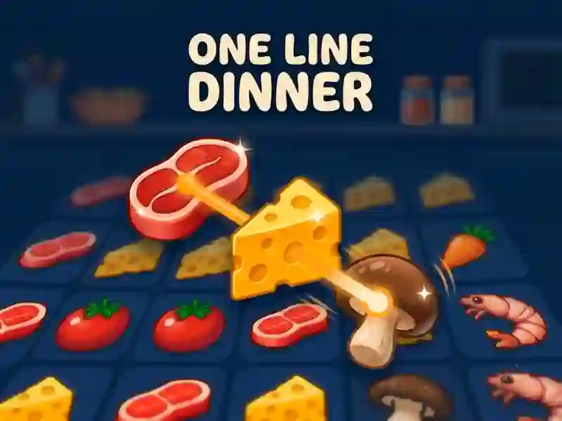 One Line Dinner — free online game