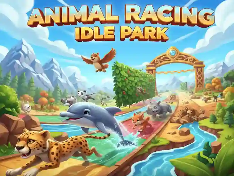 Animal Racing Idle Park — free online game