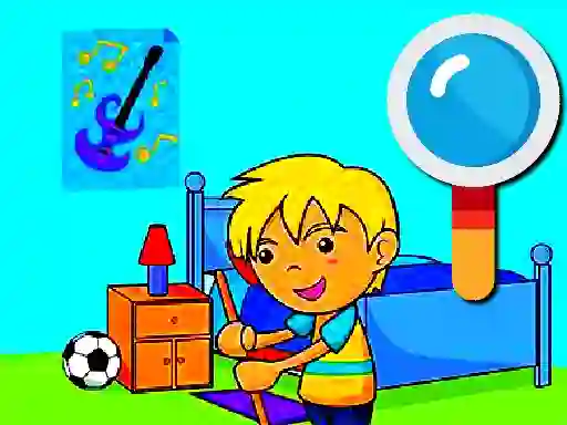 Kids Room Spot The Differences — free online game