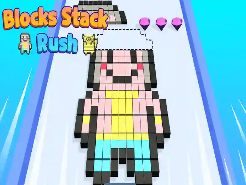Blocks Stack Rush — free online game