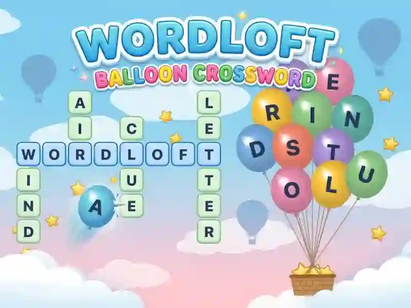 Wordloft: Balloon Crossword — free online game