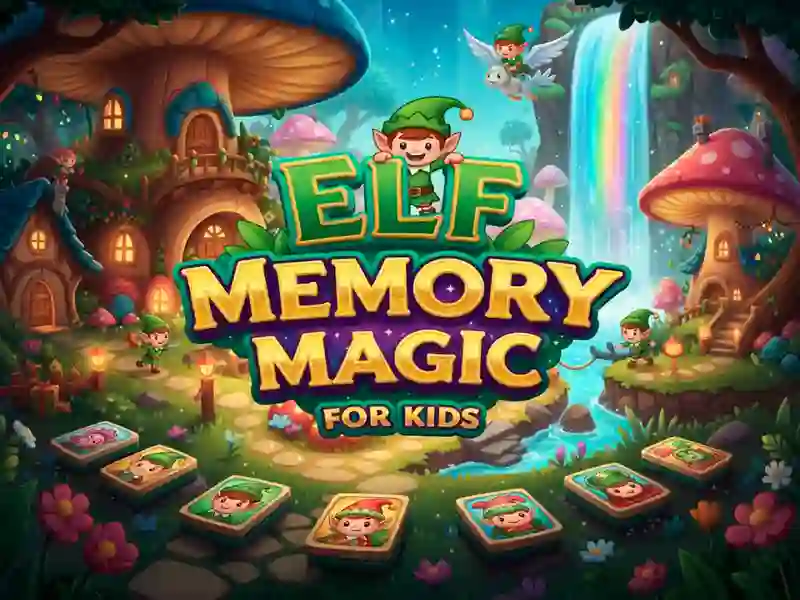 Elf Memory Magic For Kids — free online game