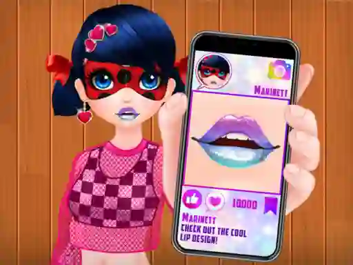 Cute Lip Design For Marinette — free online game
