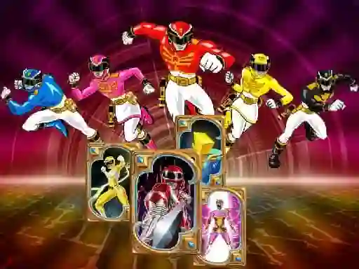 Trò chơi Power Rangers Memory trực tuyến