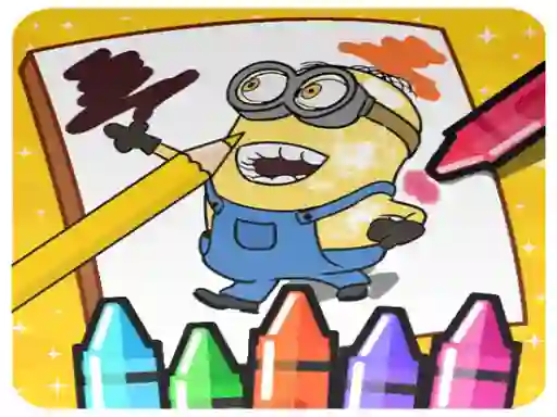 Coloring Minion Раскраска Миньон — free online game