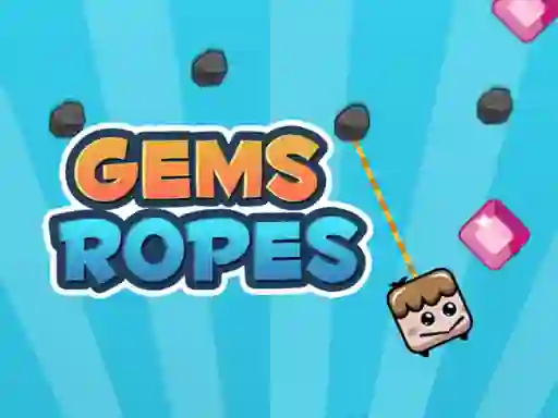 Gems N' Ropes — bezplatná online hra
