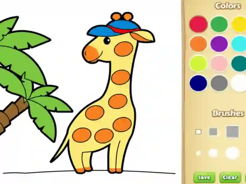 Easy Animal Coloring Book for Kids — free online game