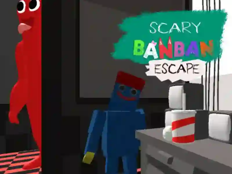 Scary BanBan Escape — free online game