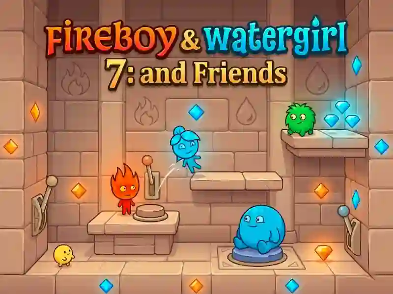 Fireboy & Watergirl 7: and Friends — free online game
