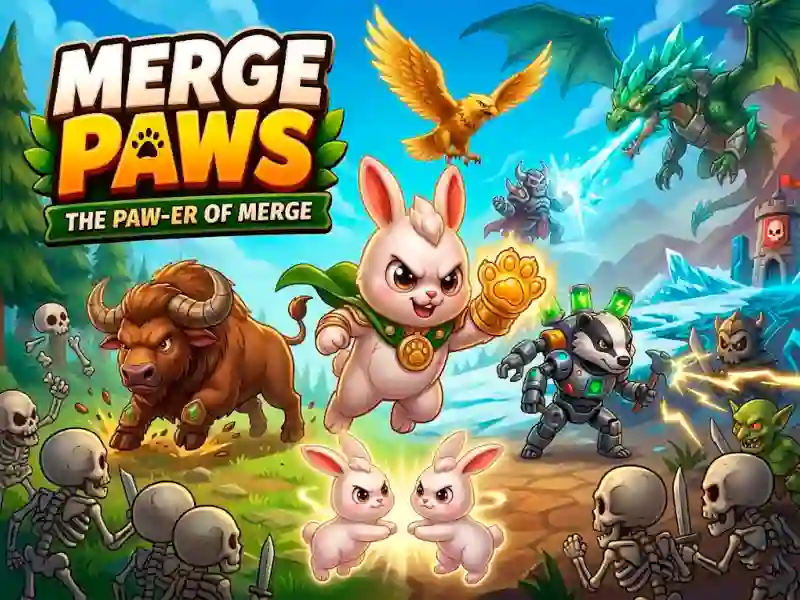 Merge Paws — free online game
