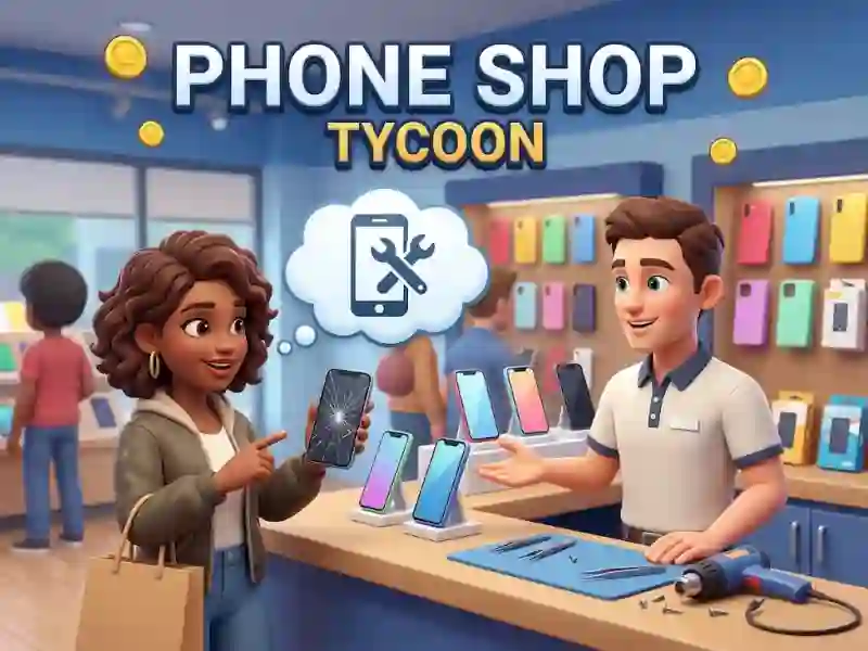 Phone Shop Tycoon — free online game