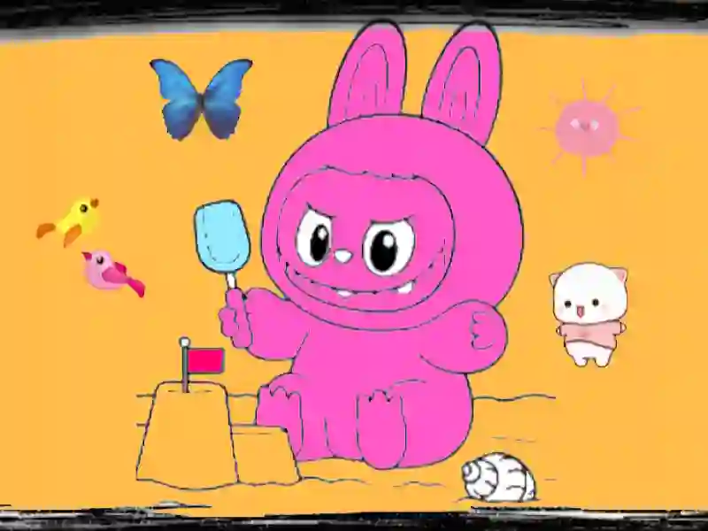Labubu Coloring Adventure — free online game