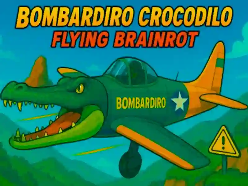 Bombardiro Crocodilo Flying Brainrot — free online game