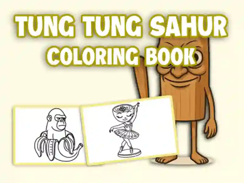Tung Tung Sahur Coloring Book — free online game