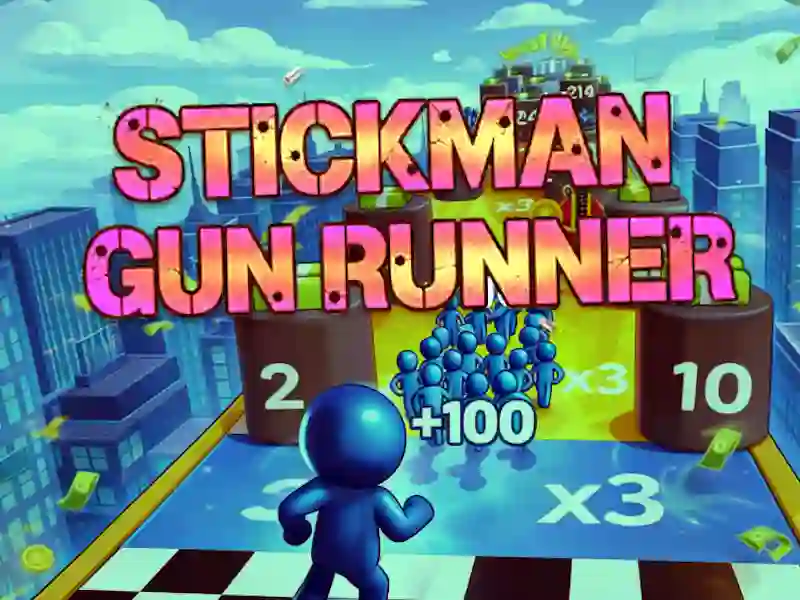 Stickman Gun Runner — free online game