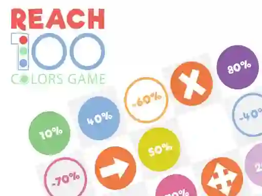 Reach 100 Game of dots — free online game