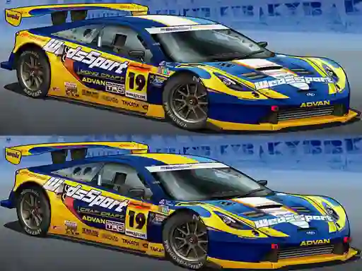Race Car Spot Difference — free online game