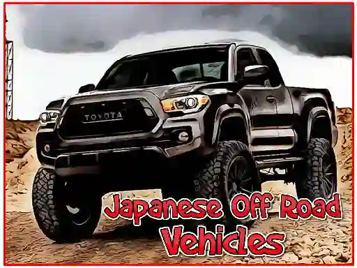 Japanese Off Road Vehicles — free online game