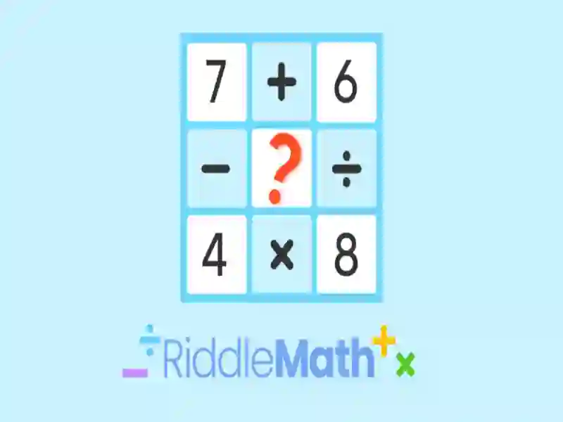RiddleMath — free online game