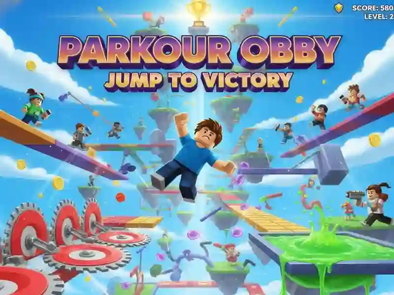 Parkour Obby Jump to Victory — free online game