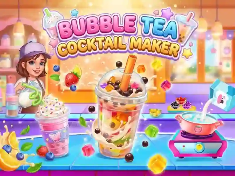 Bubble Tea Cocktail Maker — free online game