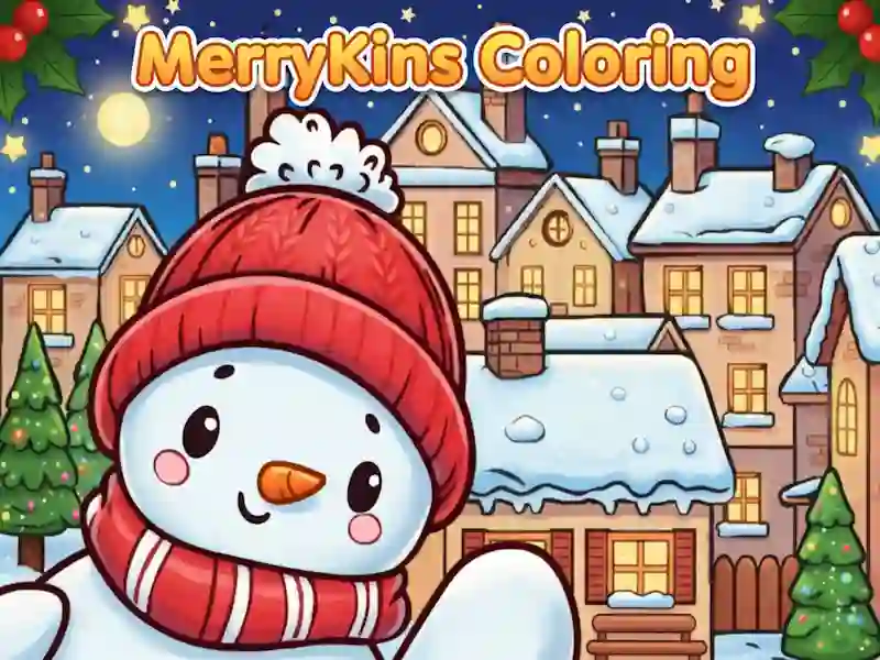 MerryKins Coloring — free online game