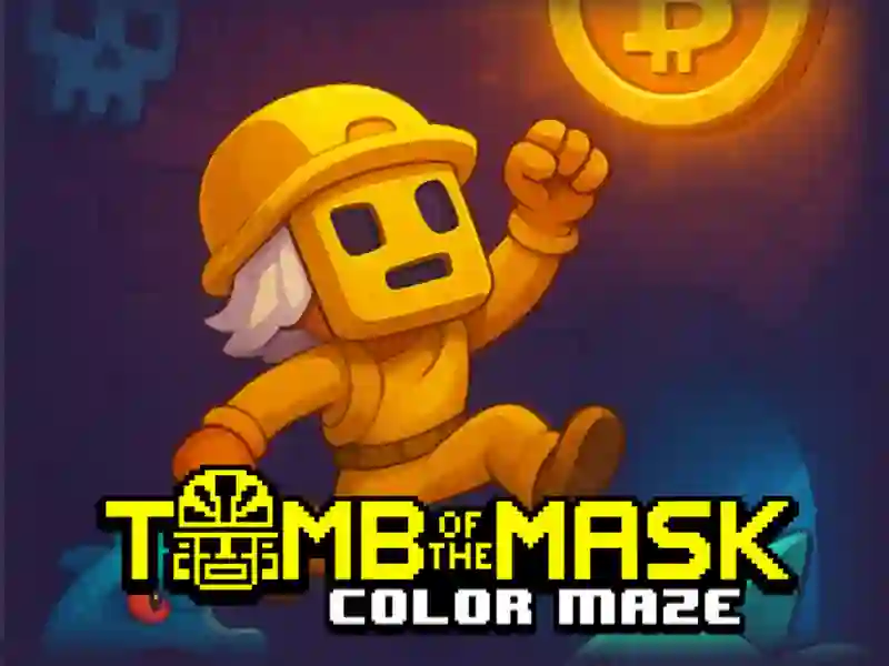 Tomb of the Mask Color Maze — free online game